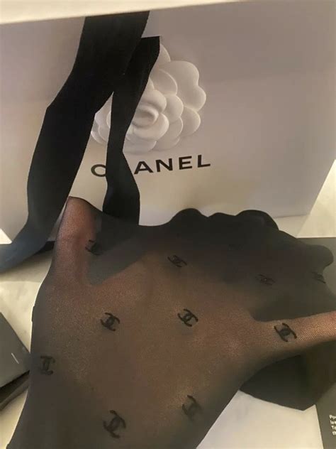 chanel logo tights dupe|chanel tights price.